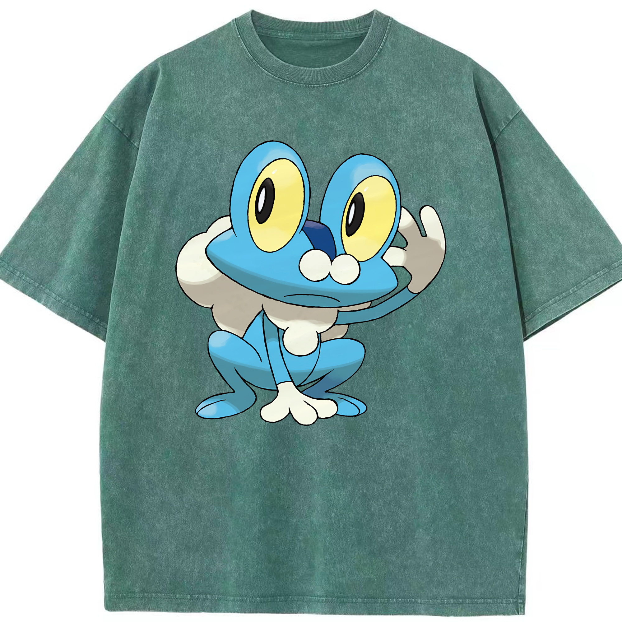 （画像用） ポケットモンスター Pokémon 綿100% ヴィンテージ風 半袖Tシャツ（フロントプリント）